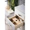 James Martin Vanities Addison 15in Base Cabinet, Glossy White w/ 3 CM Carrara Marble Top E444-BC15-GW-3CAR - alternate 5